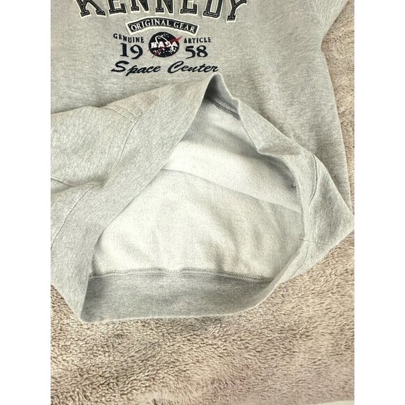 Prairie Mountain Kennedy Space Center NASA Genuine Issue Hoodie Grey Sz XL - Picture 15 of 16